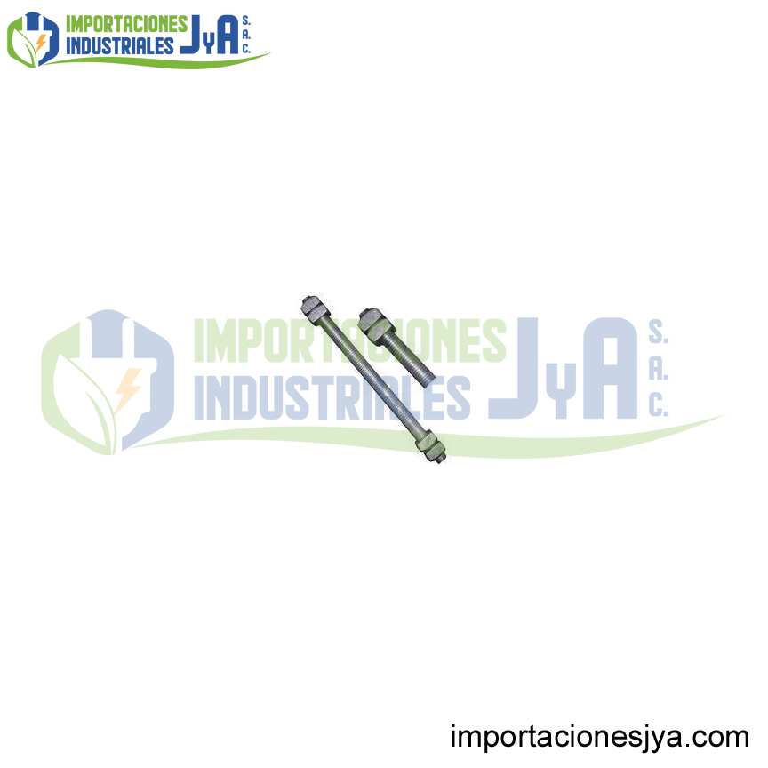 PERNO DOBLE ARMADO F.G. DE 5/8 X 14´´ C/ 4 TUERCAS