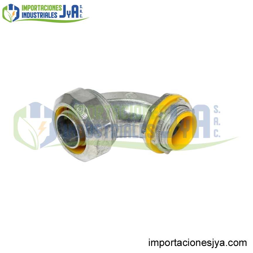 CONECTOR CURVO HERMÉTICO 1/2´´ UL