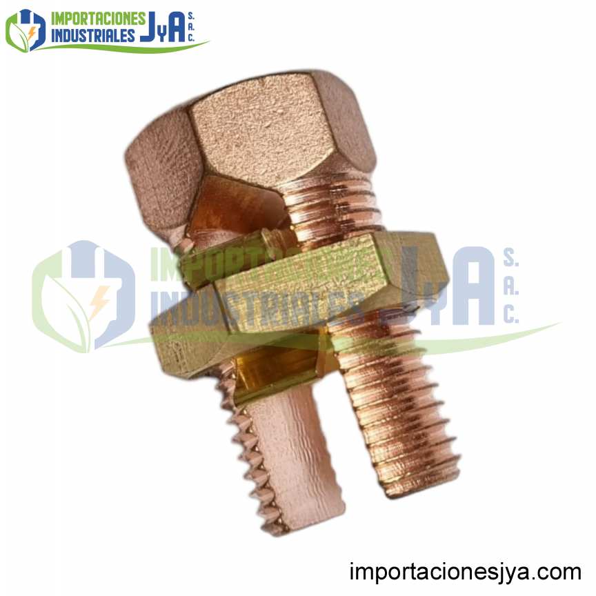 CONECTOR PERNO PARTIDO-SPLIT BOLT DE COBRE 25MM2