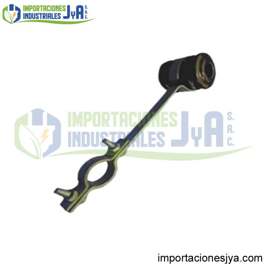 BRAZOS PARA BAJADA DE CABLES DE PARARRAYOS.