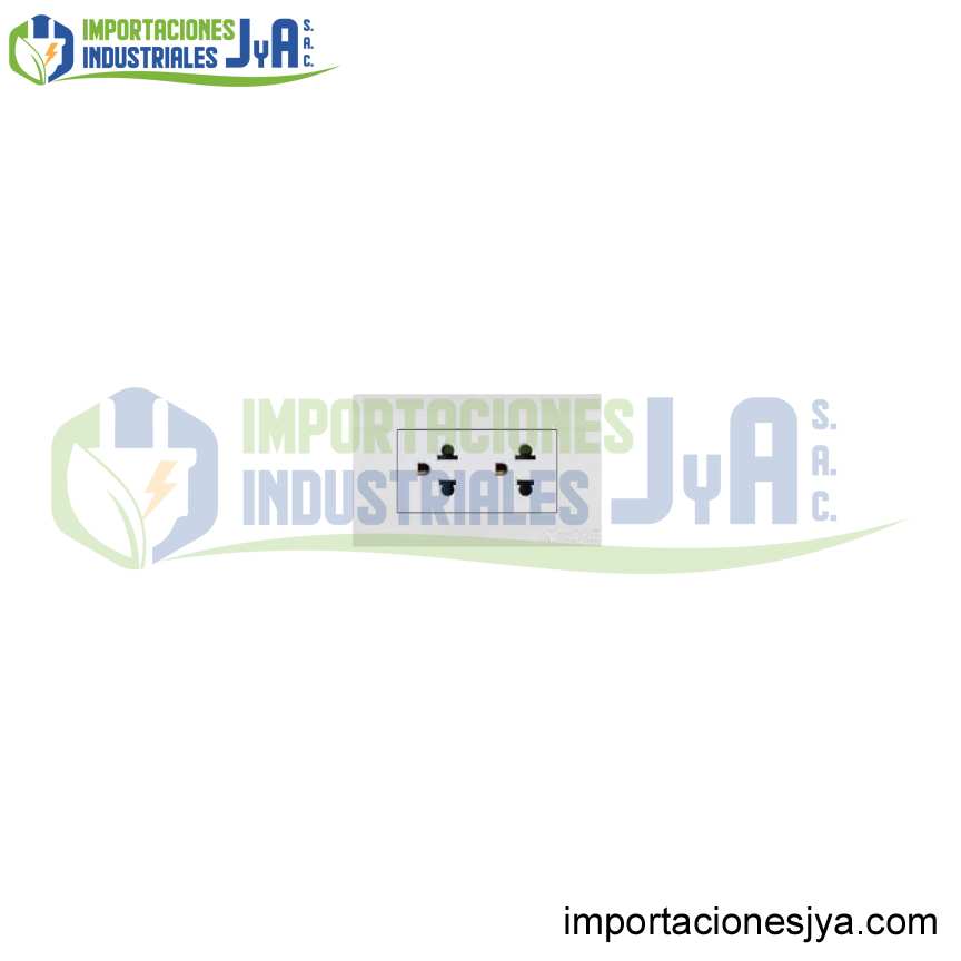 TOMACORRIENTE DOBLE CUBULL