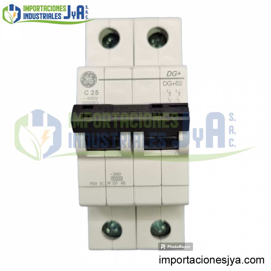 INTERRUPTOR TERMOMAGNÉTICO 2X16A 220V-10KA GENERAL ELECTRIC