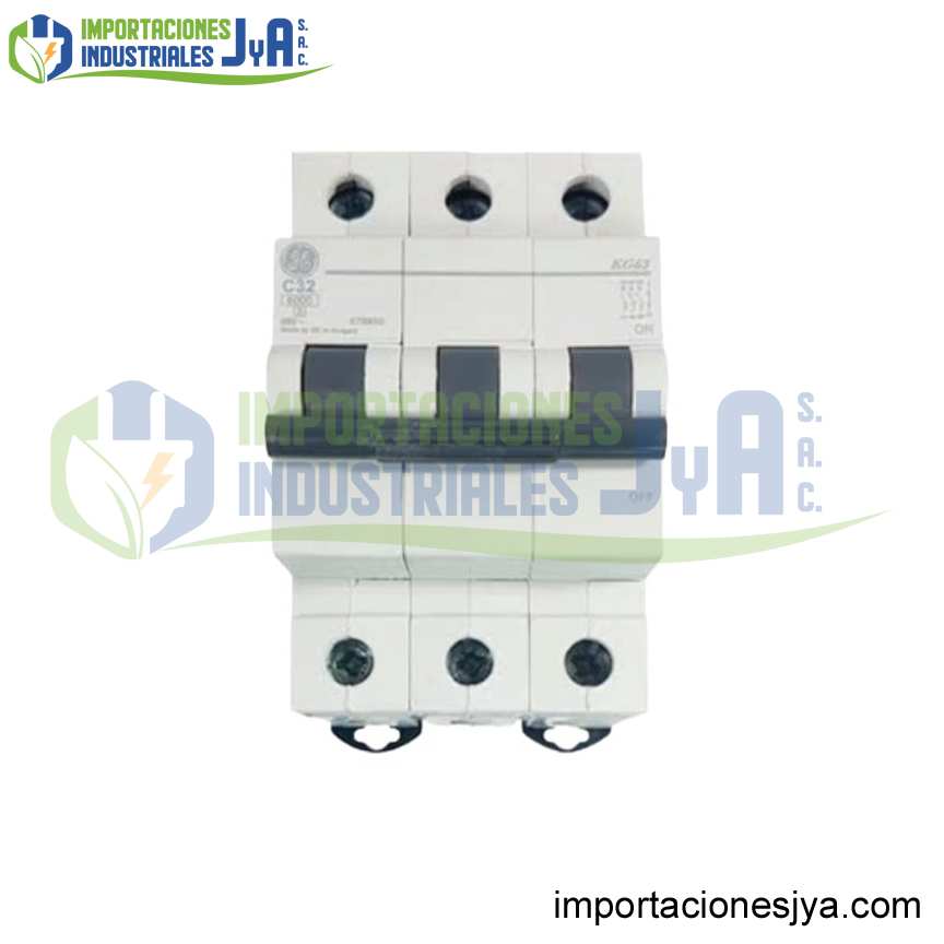 INTERRUPTOR TERMOMAGNÉTICO 3X16A 220V-10KA GENERAL ELECTRIC