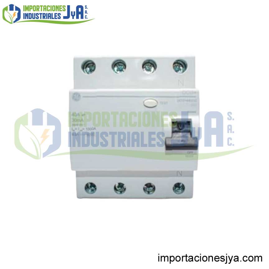 INTERRUPTOR DIFERENCIAL 4X63A 30MA 230V GENERAL ELECTRIC