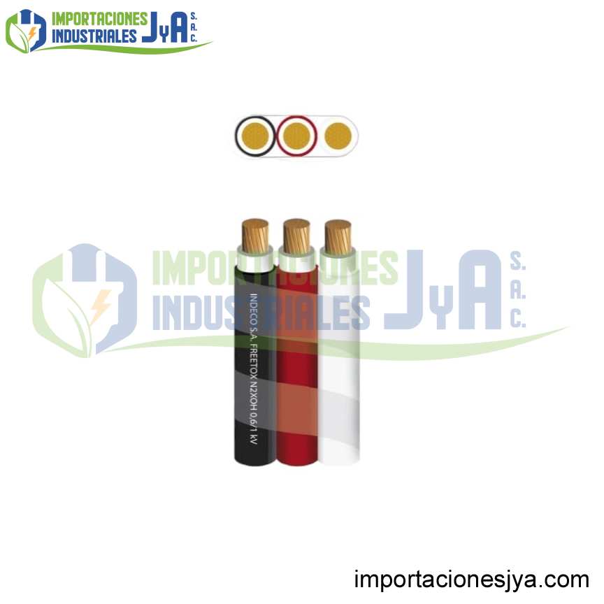 CABLE N2XOH TRIPLE 3-1X120MM2 1KV LIBRE DE HALÓGENO, CLASE 2