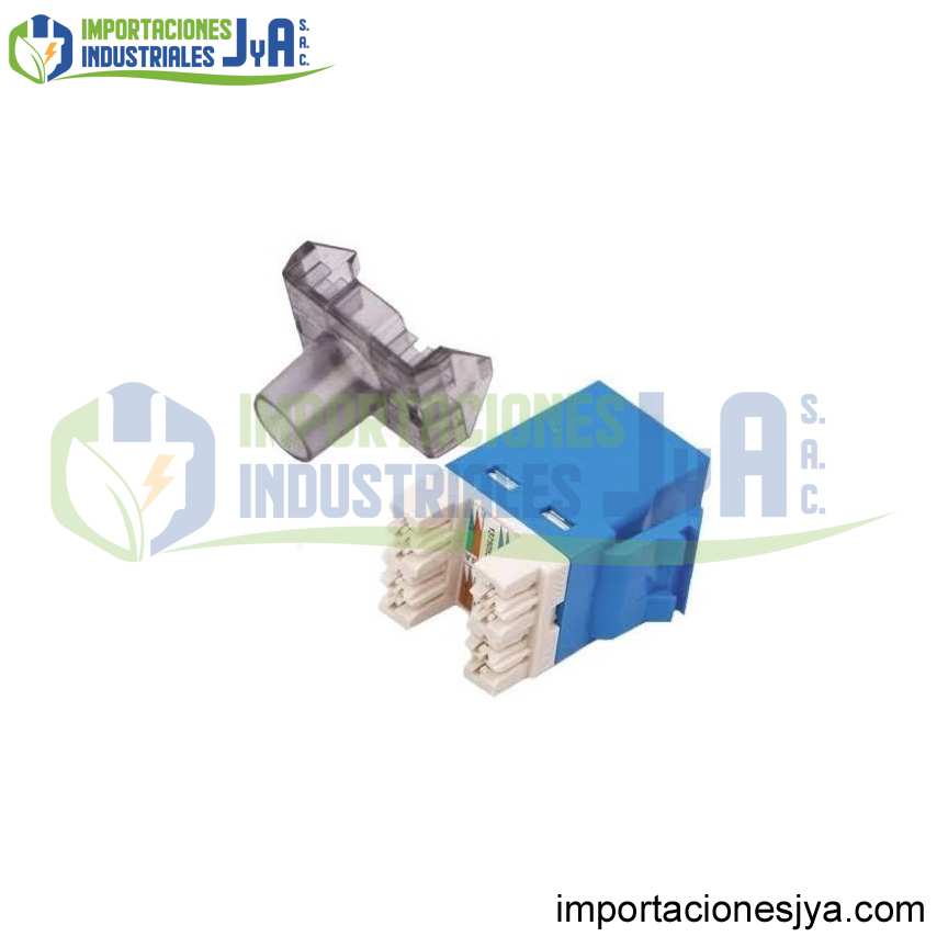 JACK RJ45 CAT6 ROJO/NEGRO/BLANCO/AZUL