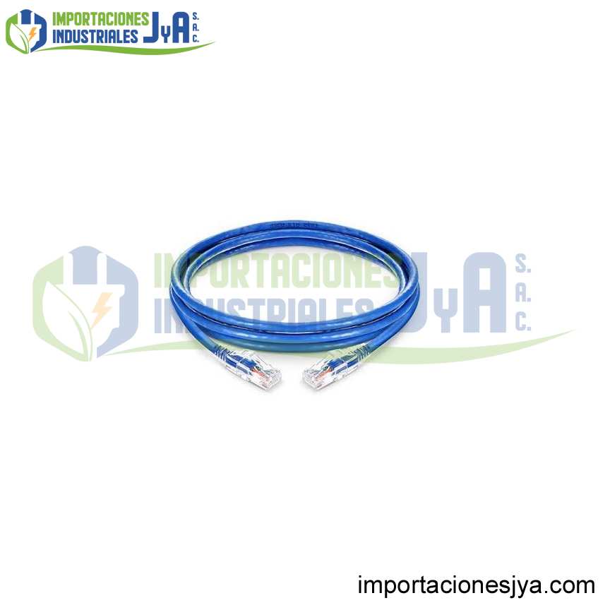 PACHCORD LSZH CAT6A 2MTS ROJO/NEGRO/AZUL