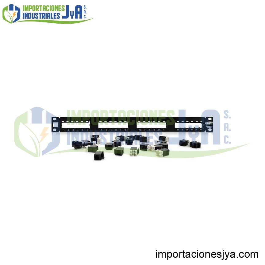 PACHPANEL CAT6 DE 24 PUERTOS