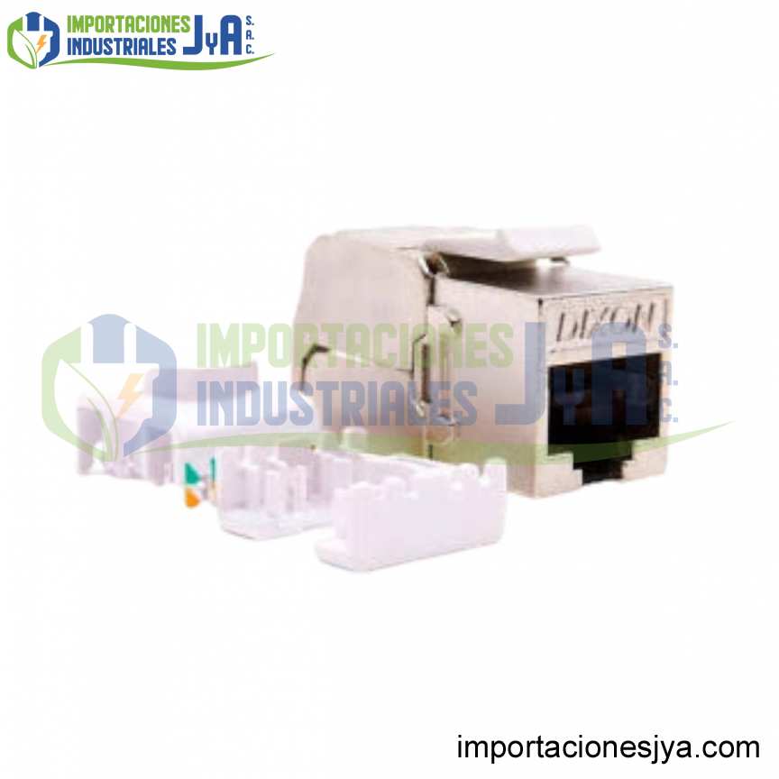 JACK RJ45 CAT6A ROJO/NEGRO/BLANCO/AZUL