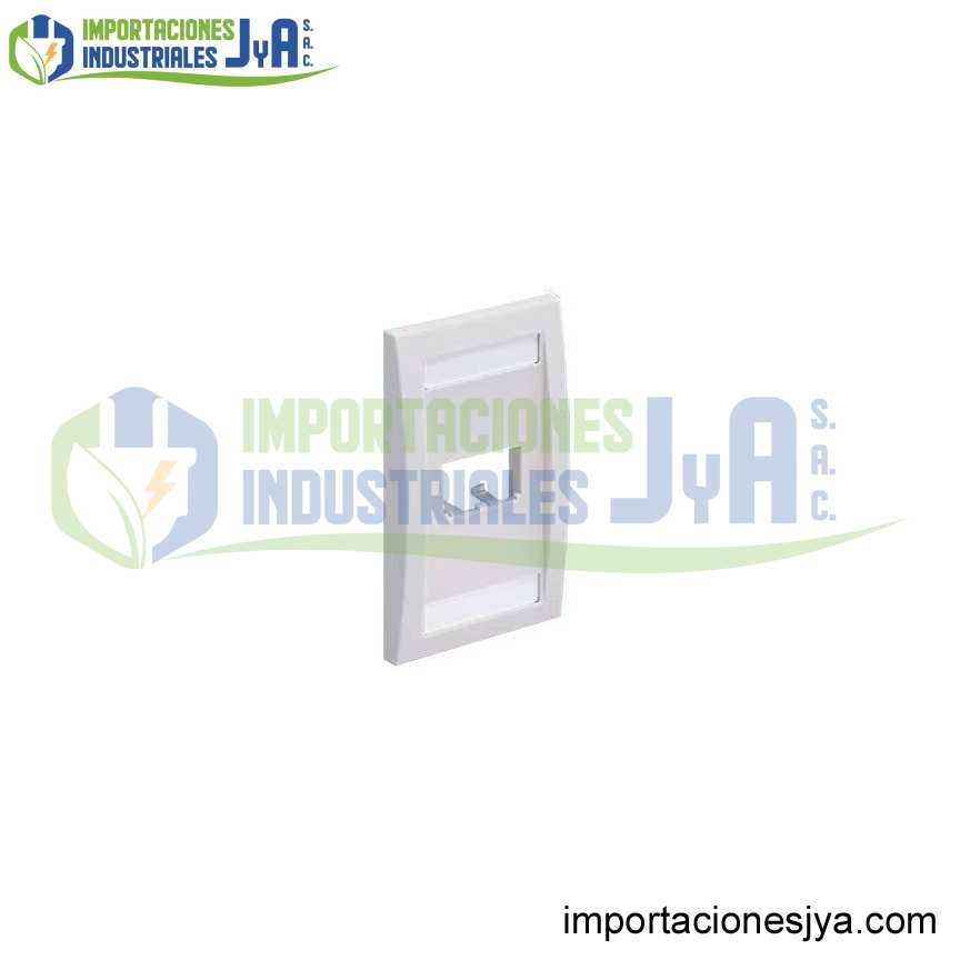 FACE PLATE DE 4PUERTOS BLANCO/MARFIL NETKEY