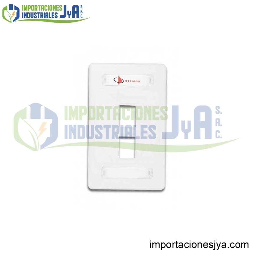 FACE PLATE DE 2PUERTOS