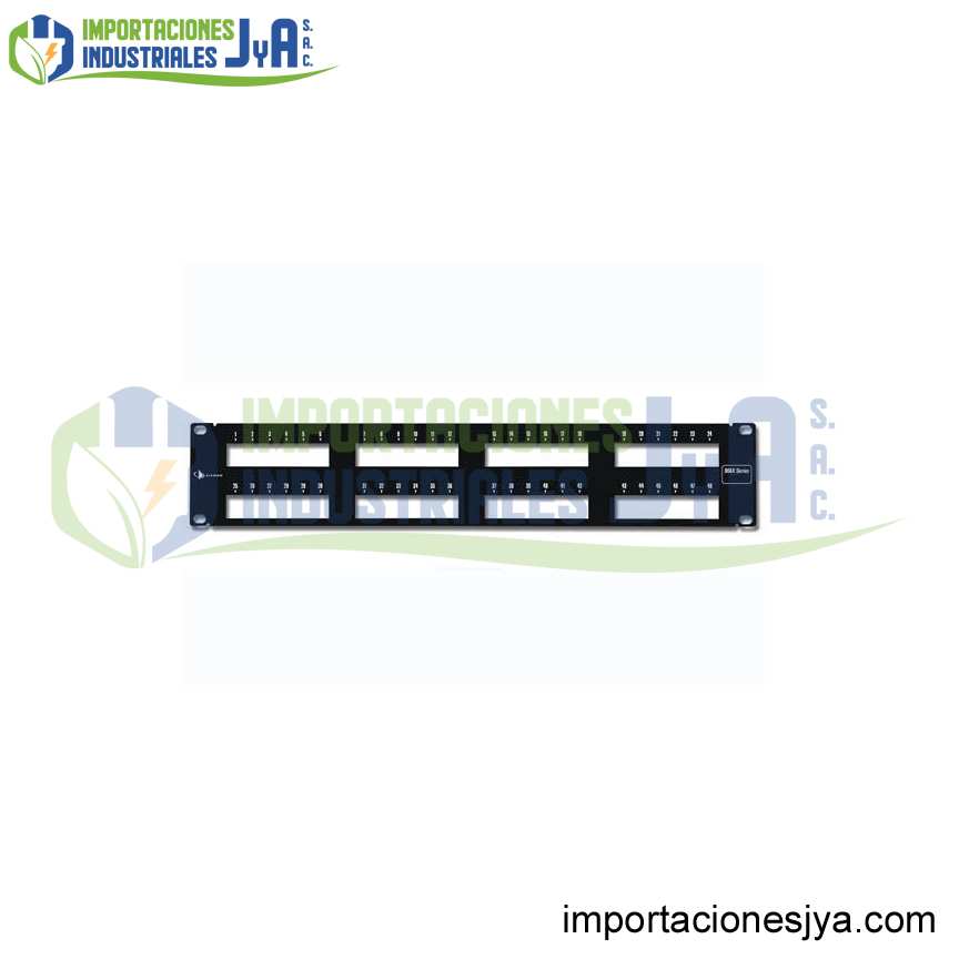 PACHPANEL DE 24PUERTOS CAT6