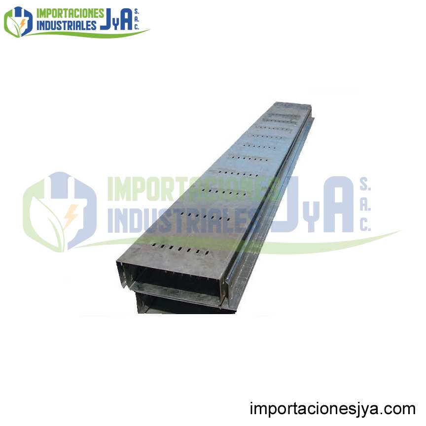 BANDEJA PORTACABLE PERFORADA 10X15X2.40MTS