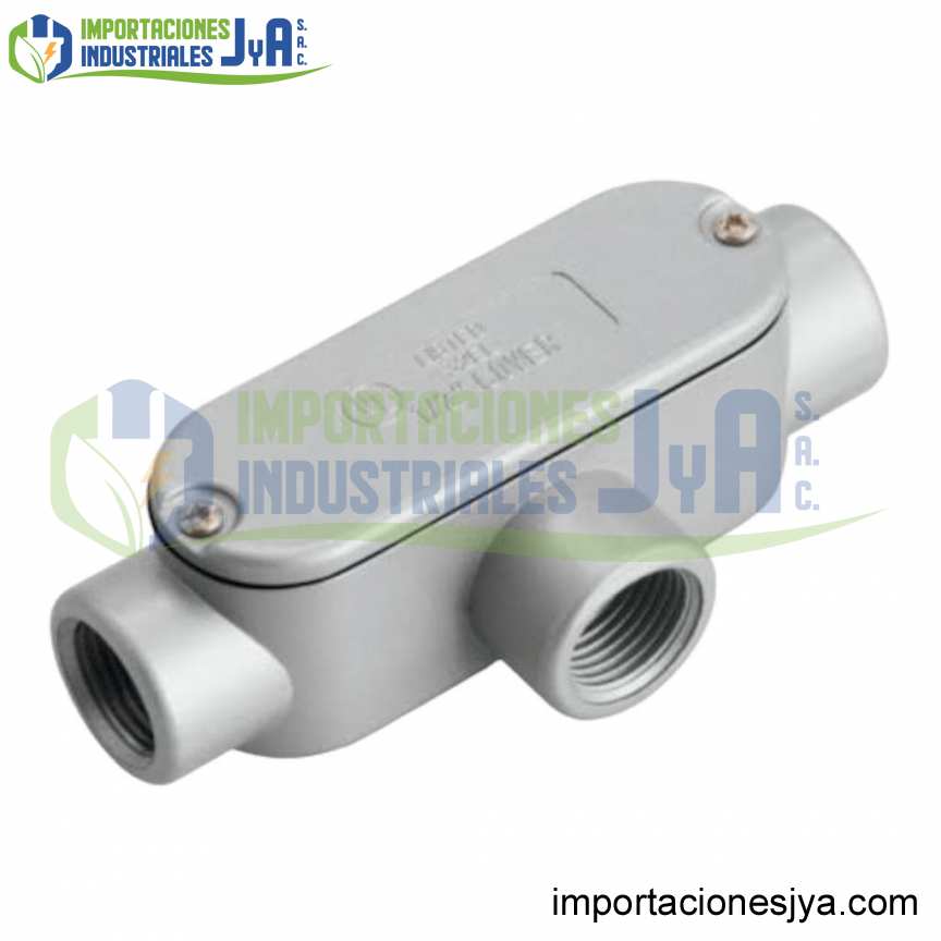 CAJA CONDULET TIPO T DE 3/4PULG