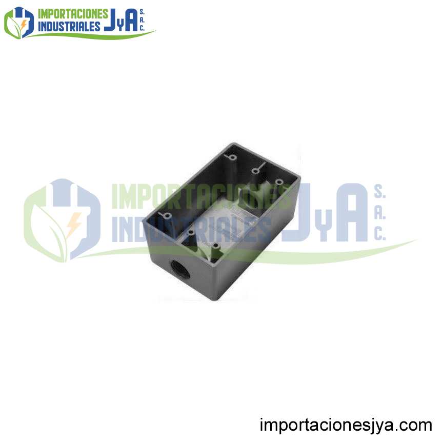 CAJA CONDULET RECTANGULAR DE 1/2PULG