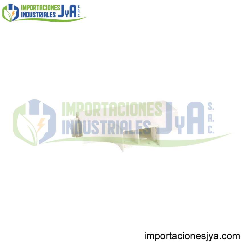 ACCESORIO DE CANALETA 25X25 DERIVACION EN T