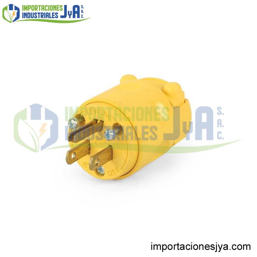 ENCHUFE CON LINIA TIERRA DE 16A AMARILLO