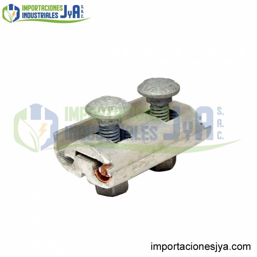 CONECTOR DOBLE VIA BIMETALICO AL-CU 16-120MM 2 PERNOS