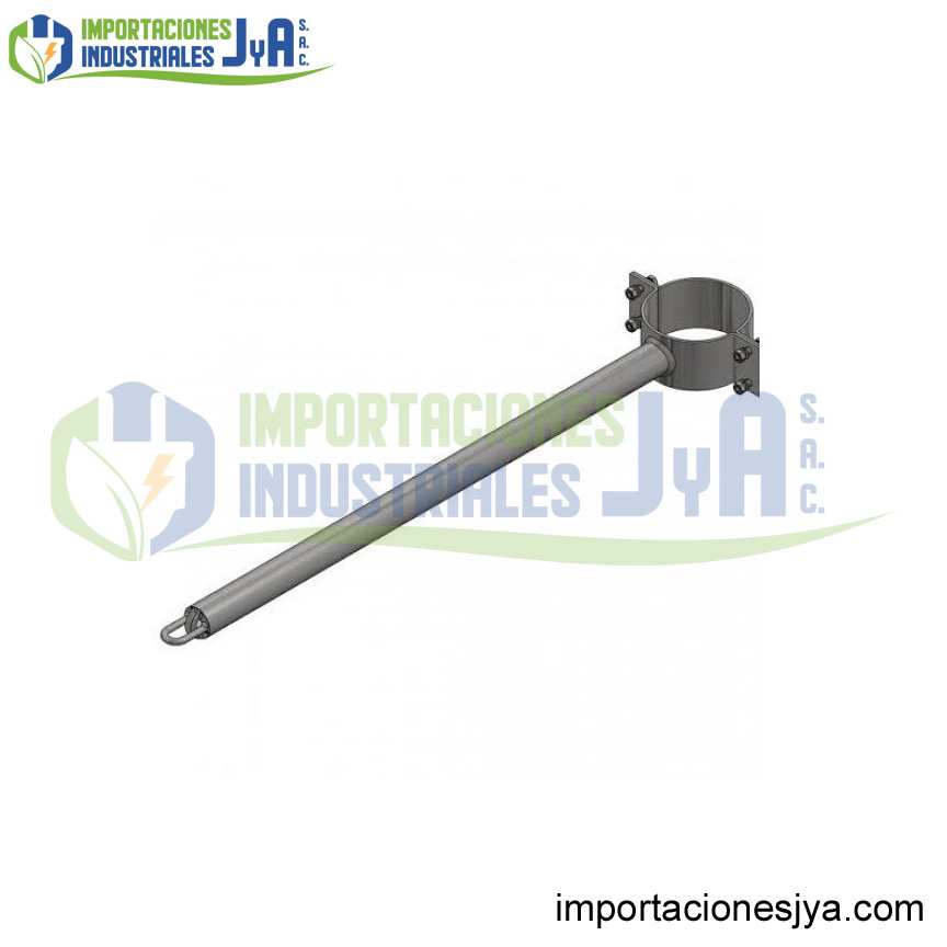 CONTRAPUNTA DE A.G. DE 38MMX150 C/ABRAZADERA DE 120MM