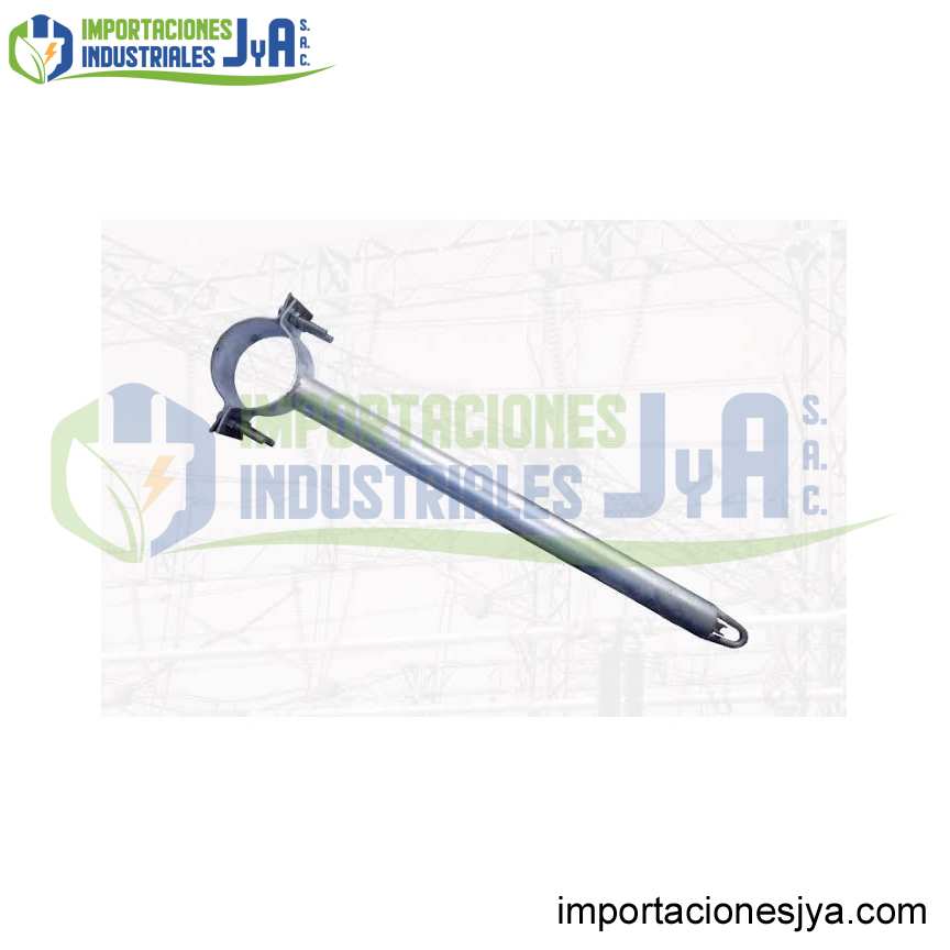 CONTRAPUNTA DE A.G. DE 51MMX180 C/ABRAZADERA DE 120MM